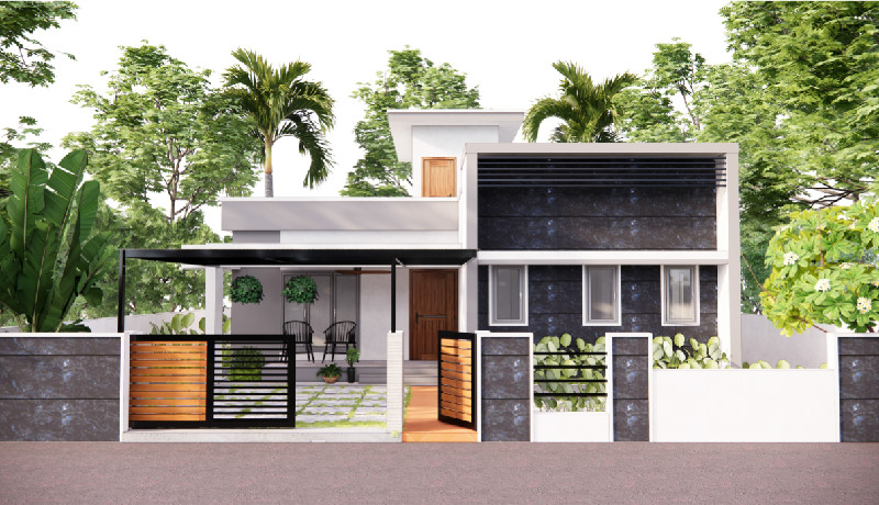 Contemporary Style Villas.